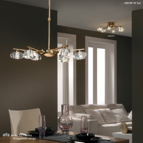 Alfa FG Ceiling Lights Mantra Contemporary Ceiling Lights Alfa FG Ceiling Lights Mantra Contemporary Ceiling Lights